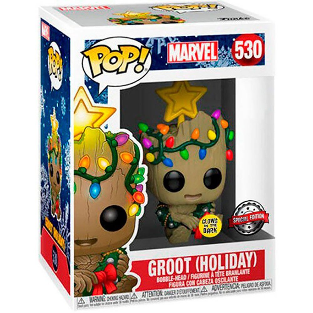 Funko POP Marvel Marvel Groot Holiday Christmas Multicolor| Techinn