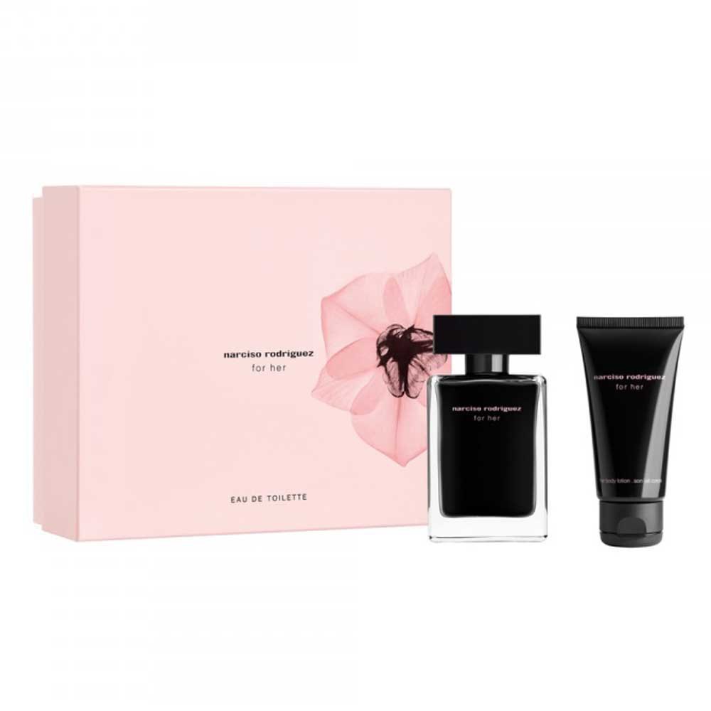 Narciso rodriguez オードトワレ For Her 50Ml + Bl 50Ml クリア
