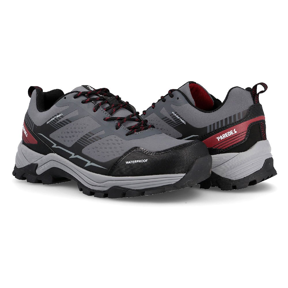 From there Burgundy Openly Paredes Pontones Hiking Shoes Grey | Trekkinn