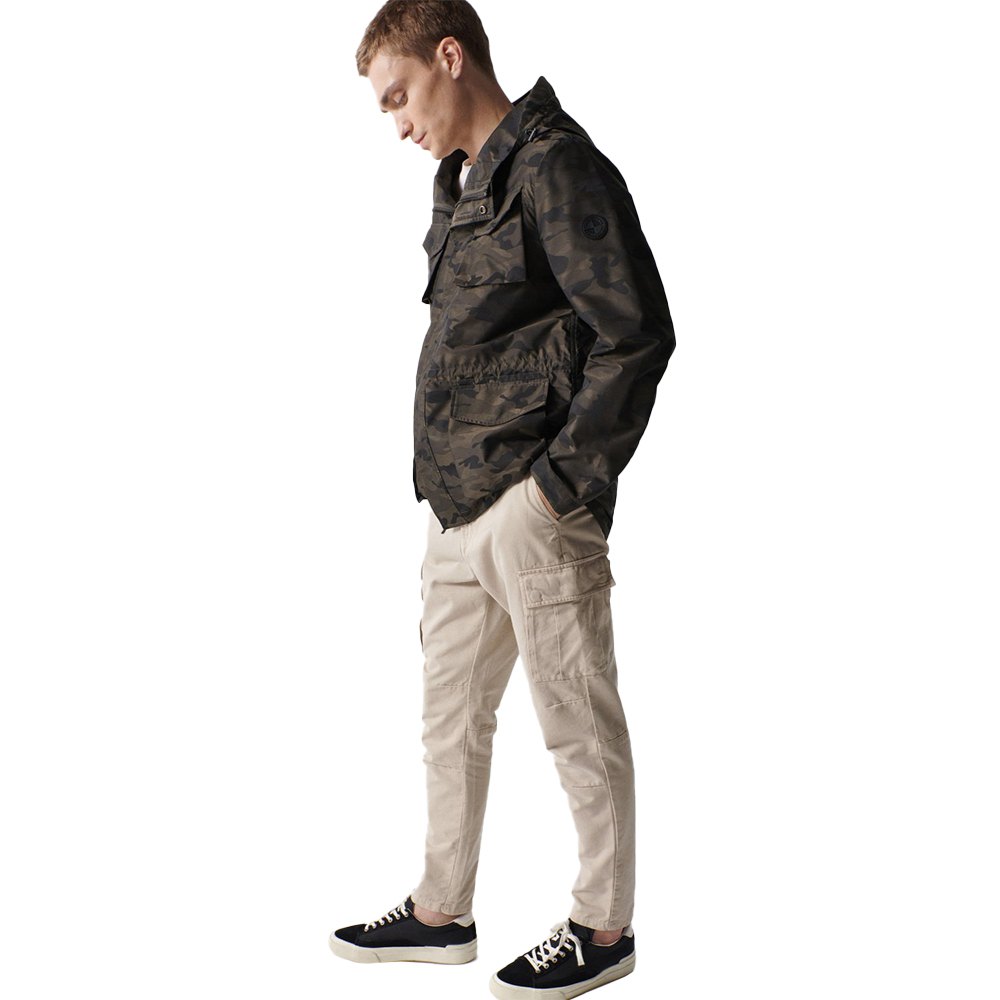 Salsa jeans Anorakki S-Repel Camouflage Pattern