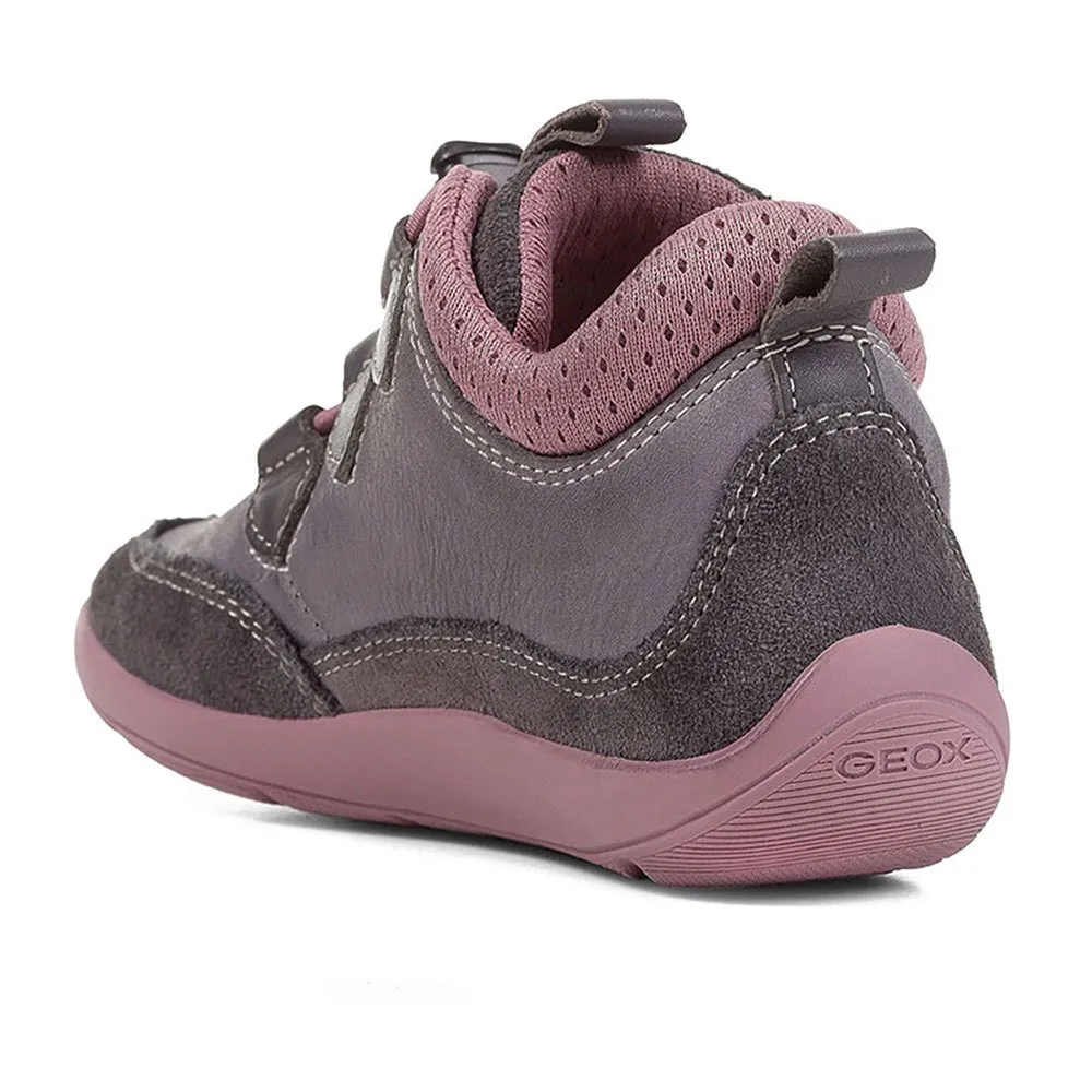 Baskets Geox Fille B Lightyloo - Légères, Respirantes, Avec Batterie Intégrée (non Rechargeable) - Chaussures Enfant Confortables