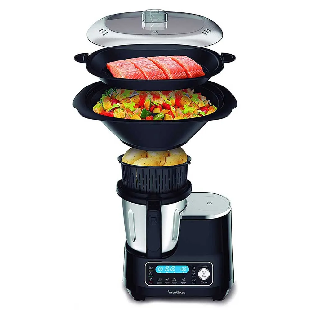 Fouet Papillon Original Moulinex - Pièce Rechange Pour Robots ClickChef HF4521 Et HF4568 - Compatible Modèles Listés