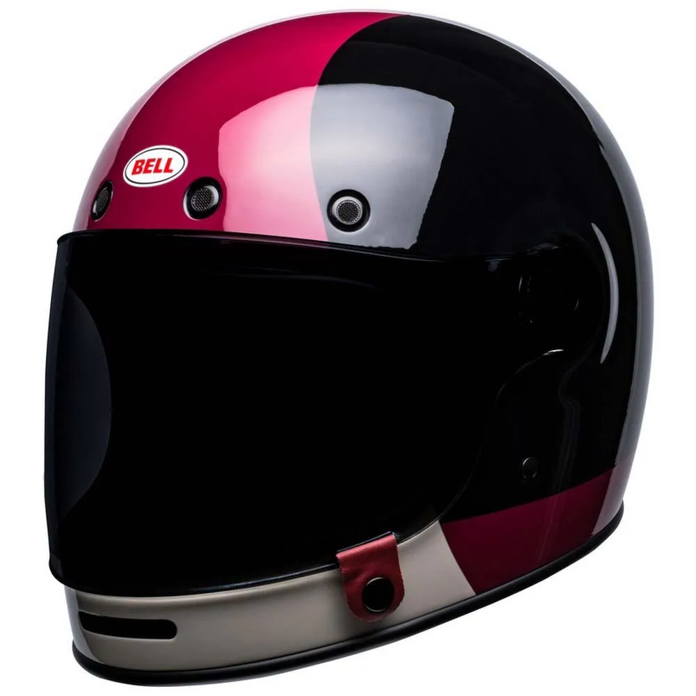 Bell moto Bullitt Blazon フルフェイスヘルメット 赤| Motardinn フル