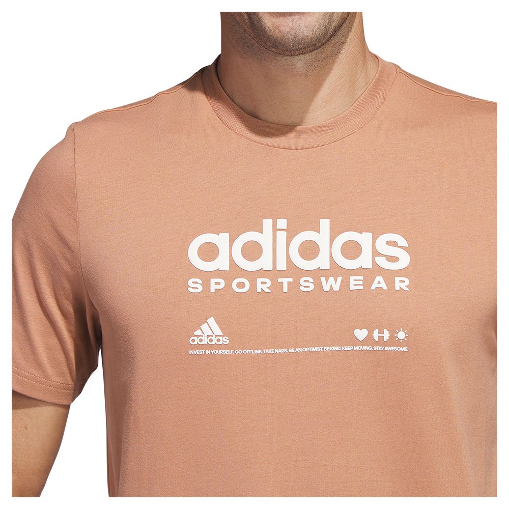 adidas Lounge short sleeve T-shirt
