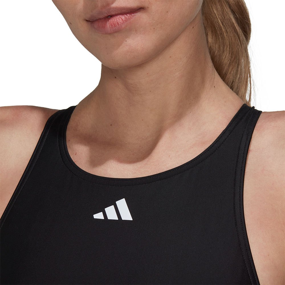 adidas Solid Tape Swimsuit