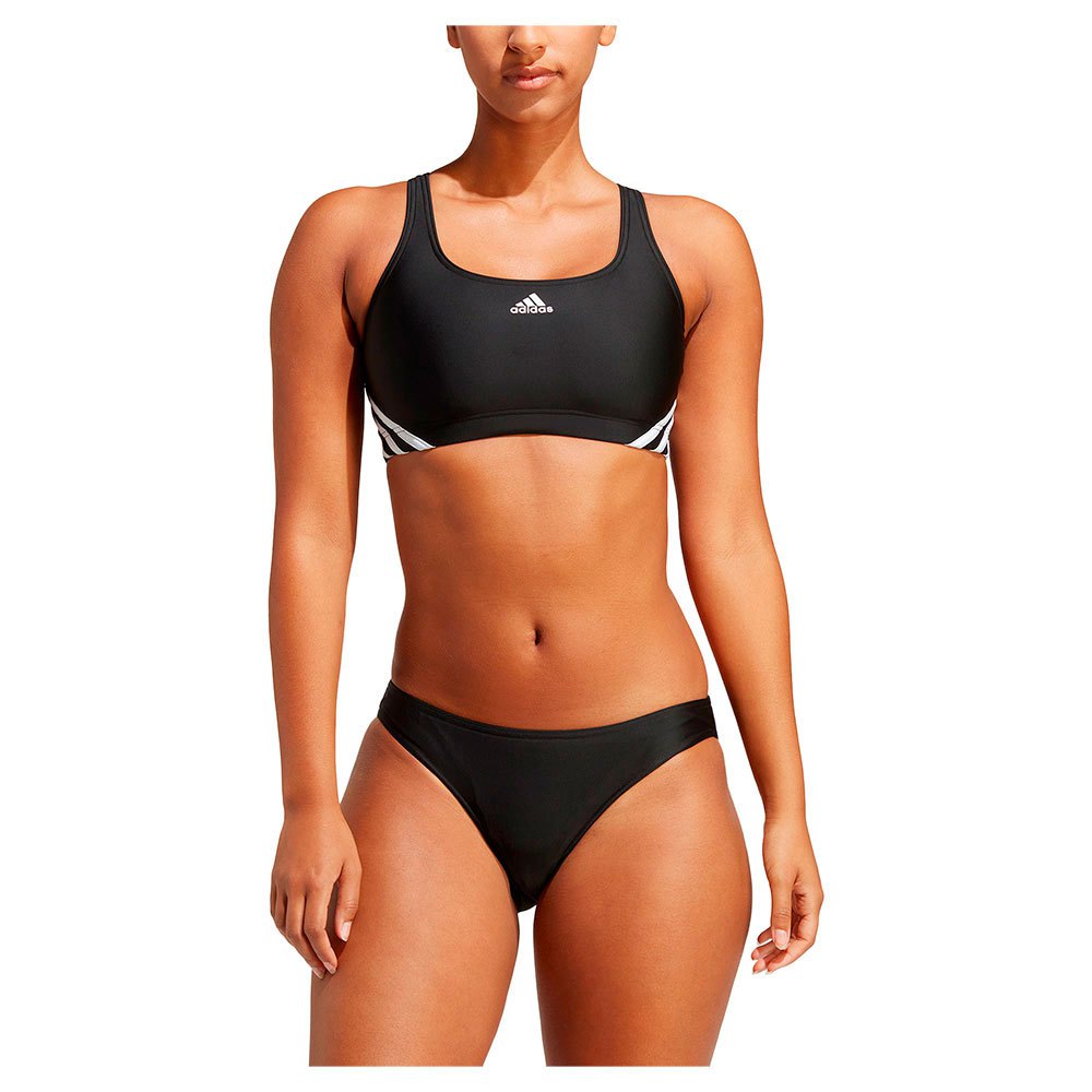 Peer Parasiet Stap adidas 3S Sporty Bik Bikini Black | Swiminn