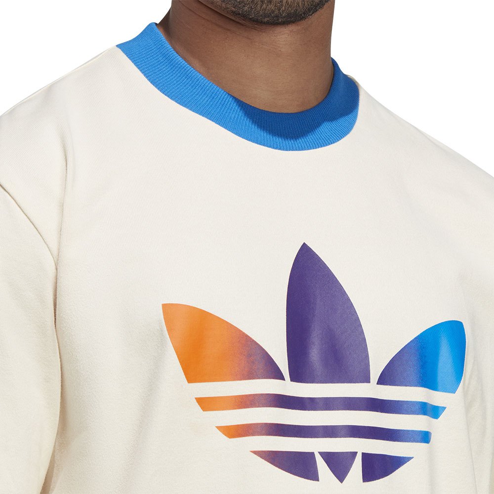 adidas Originals Trefoil Short Sleeve T-Shirt Beige | Dressinn | Sport-T-Shirts