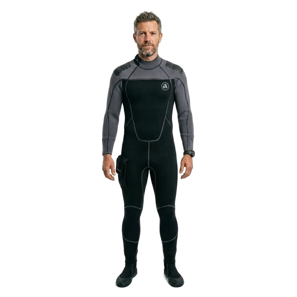 Apeks Thermiq 5 mm ウェットスーツ 黒 | Diveinn