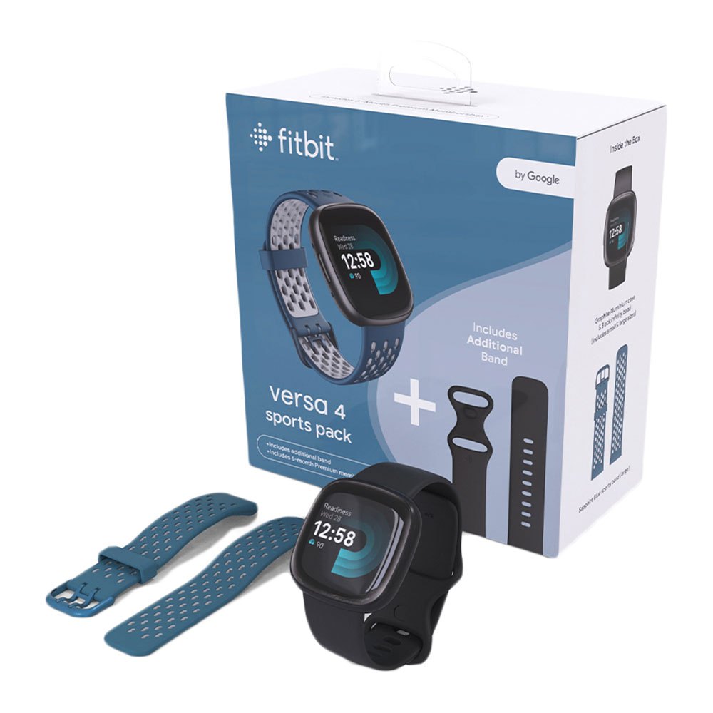 Fitbit スマートウォッチ Pack Versa Sport 銀 Bikeinn 時計