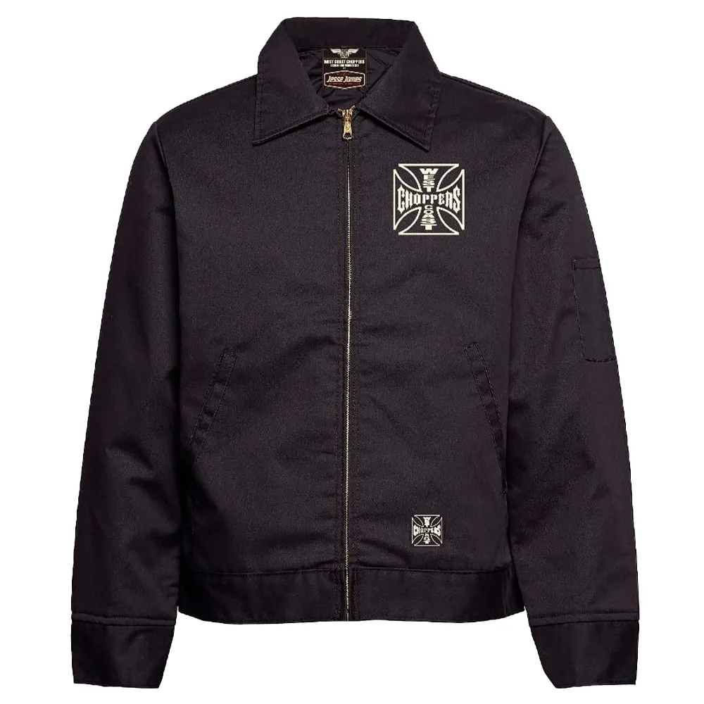 West coast choppers OG Lined jacket Black | Motardinn