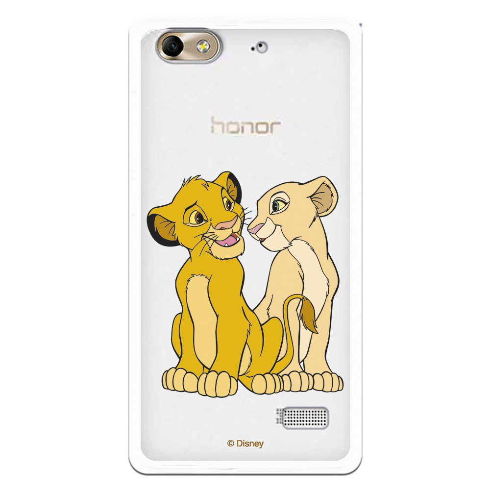 consumptie Baan embargo Disney Simba And Nala Transparent Huawei Honor 4c The Lion King Case Clear|  Dressinn
