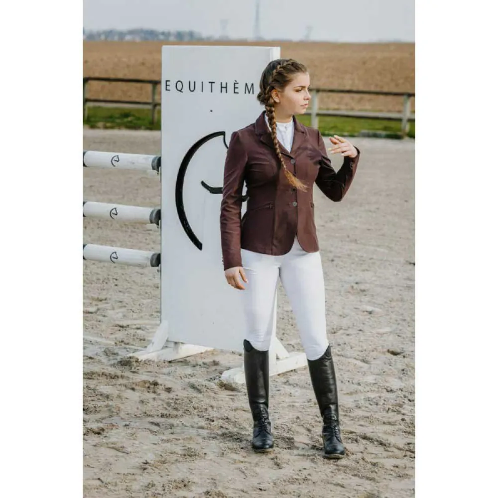 Equitheme Oliva Competition Jacket Brown | Horse Riding