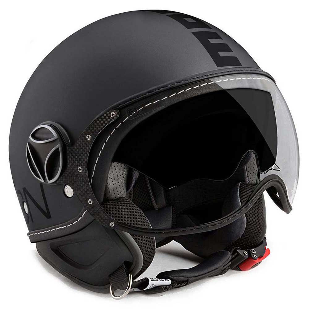 Momo design オープンフェイスヘルメット FGTR Evo E2205 黒