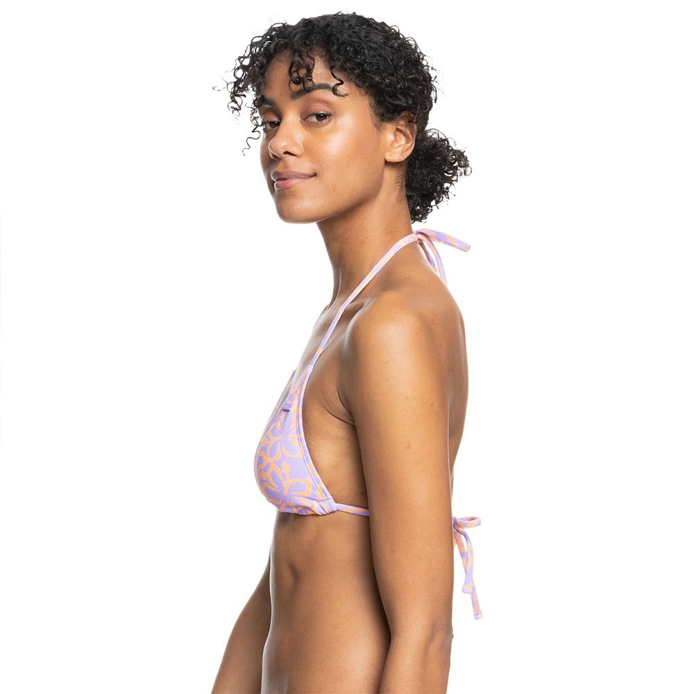 Walter Cunningham Waakzaamheid tiener Roxy Hawaiian Heat Elong Tri Top Bikini Top Orange | Dressinn