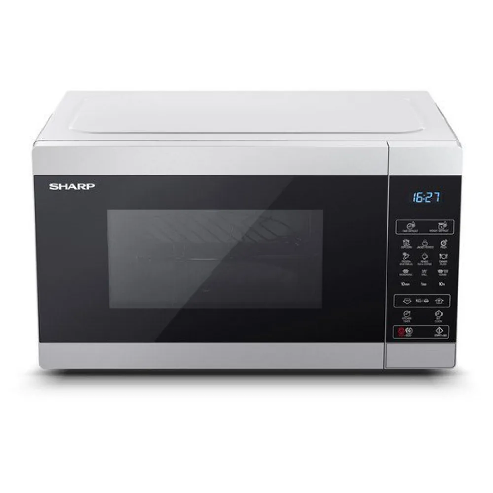 Sharp Grill Machine Sharp Digital Microwave Grill Refurbished Silver | Techinn