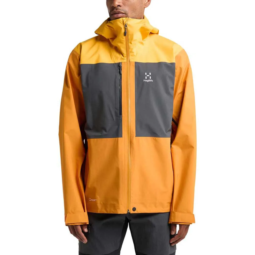 Haglöfs Front Proof ジャケット 黄 | Trekkinn ジャケット