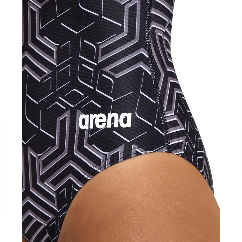 Arena Kikko V Swimsuit Swim Pro Back - Maillot De Bain Fille Une Pièce