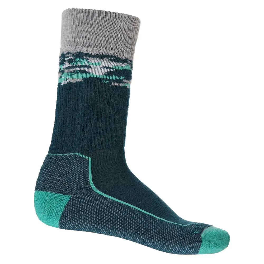 Icebreaker Hike+ Medium Crew Sedimentary Socks Green Trekkinn