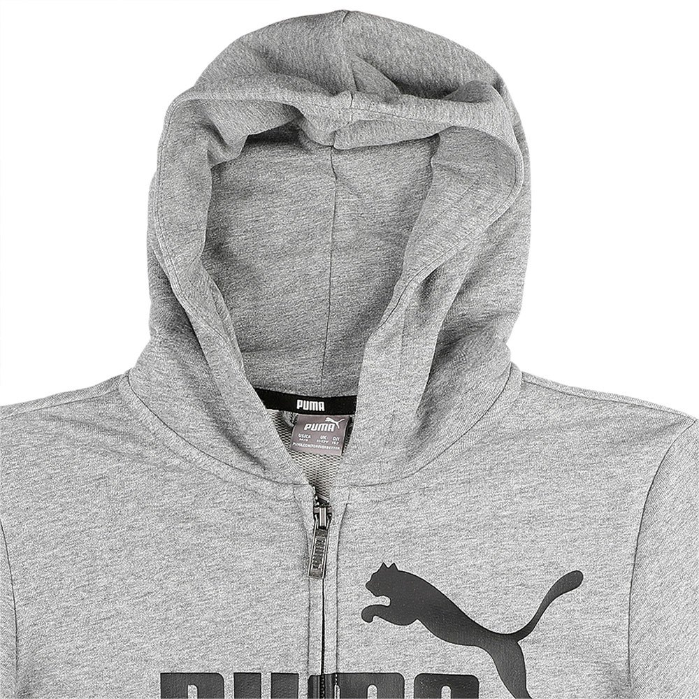 Puma Sweatshirt Med Full Dragkedja Ess Big Logo