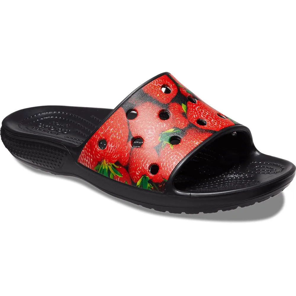 Crocs Classic Hyper Real slides Red | Dressinn display picture 1