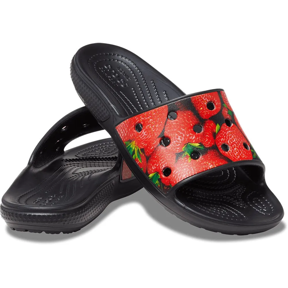 Crocs Classic Hyper Real slides Red | Dressinn display picture 3