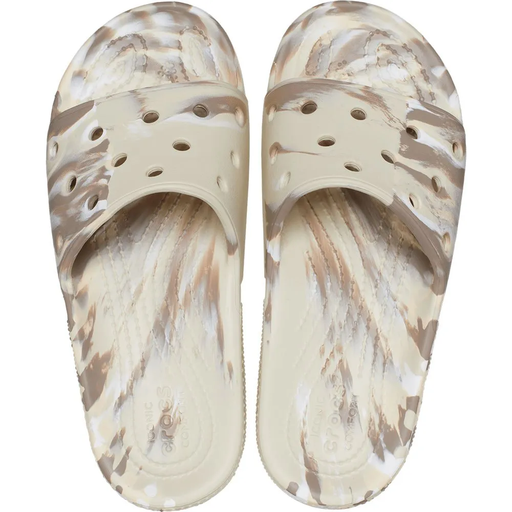 Crocs Classic Marbled slides Beige | Dressinn display picture 2