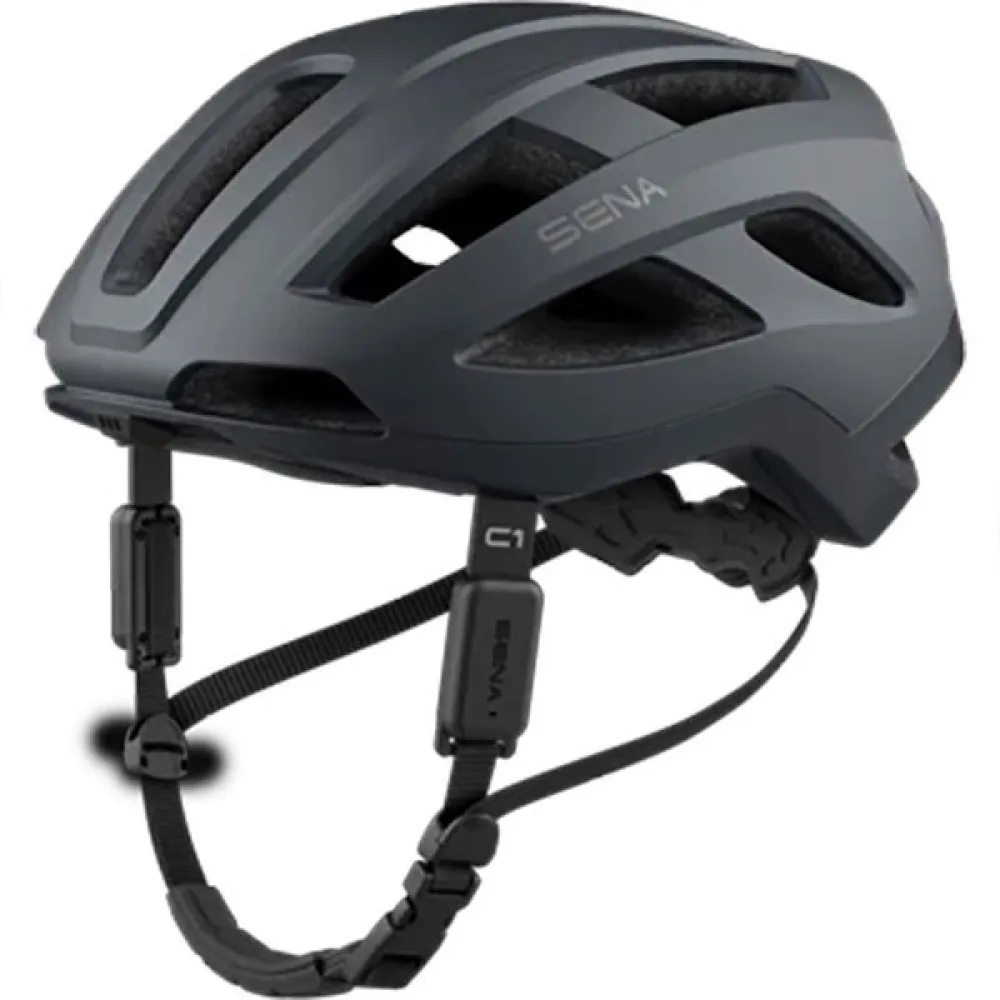 Casque De Vélo Route Sena R2 Smart Bluetooth - Noir Mat - Taille L (59-63 Cm) - Neuf