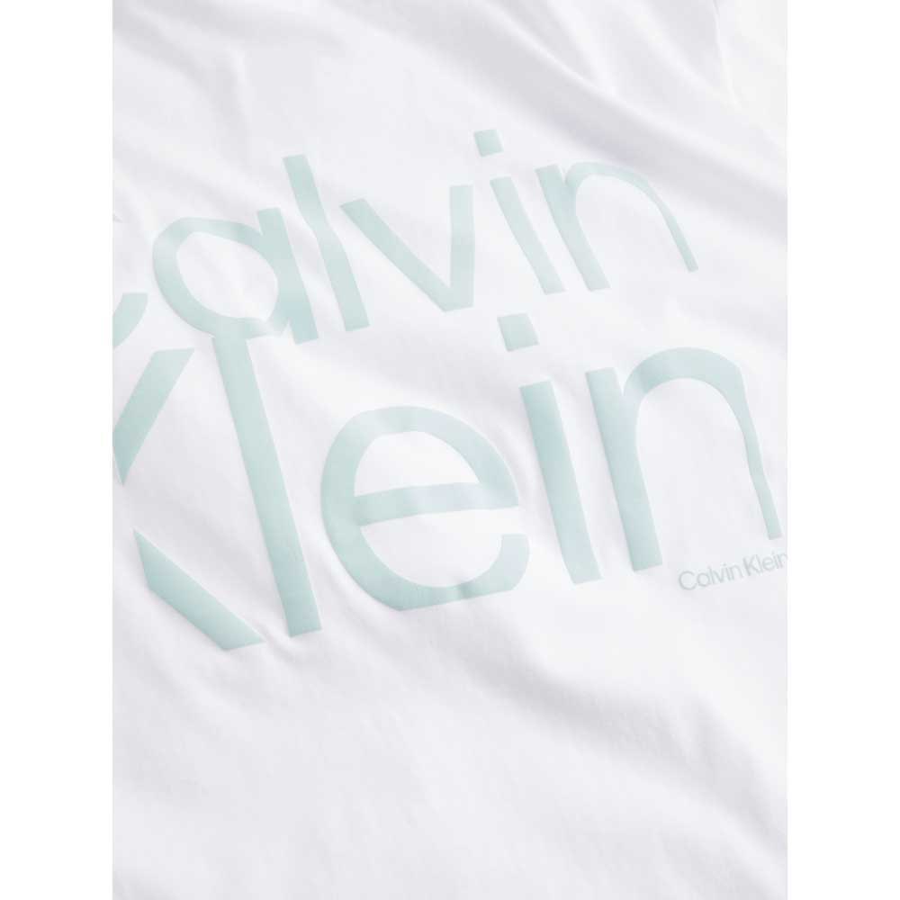 Calvin klein Matte Back Logo Comfort lyhythihainen t-paita