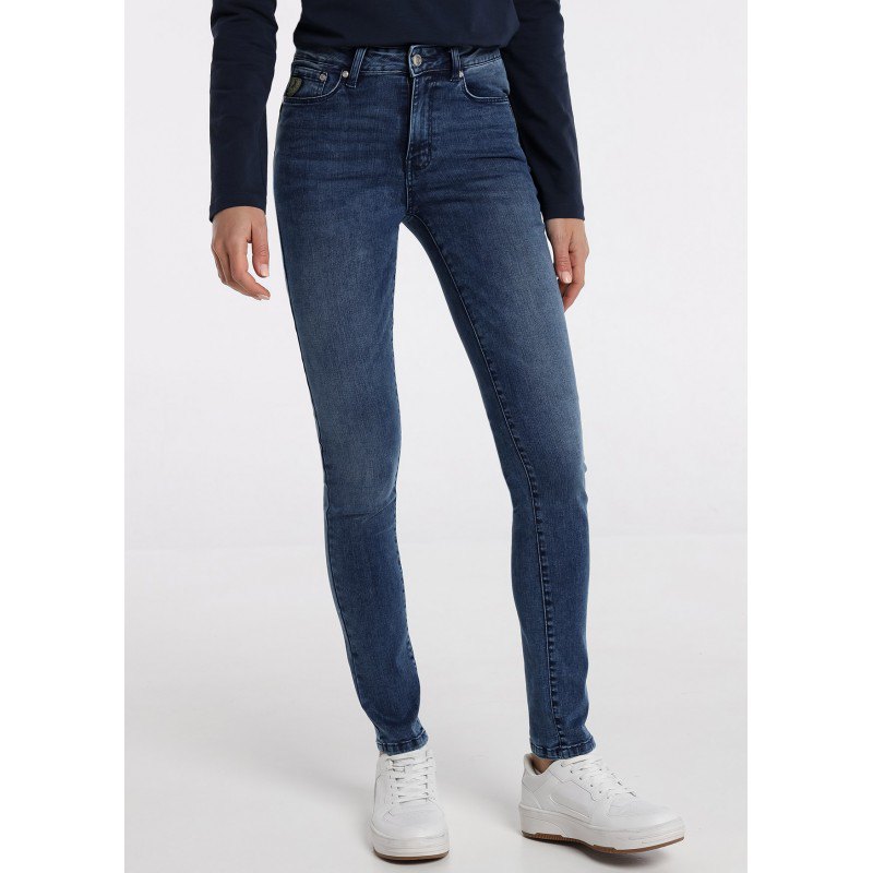 Disco passen Waardig Lois jeans 131189-20111-2038 Push Up-Skinny Jeans Blue | Dressinn