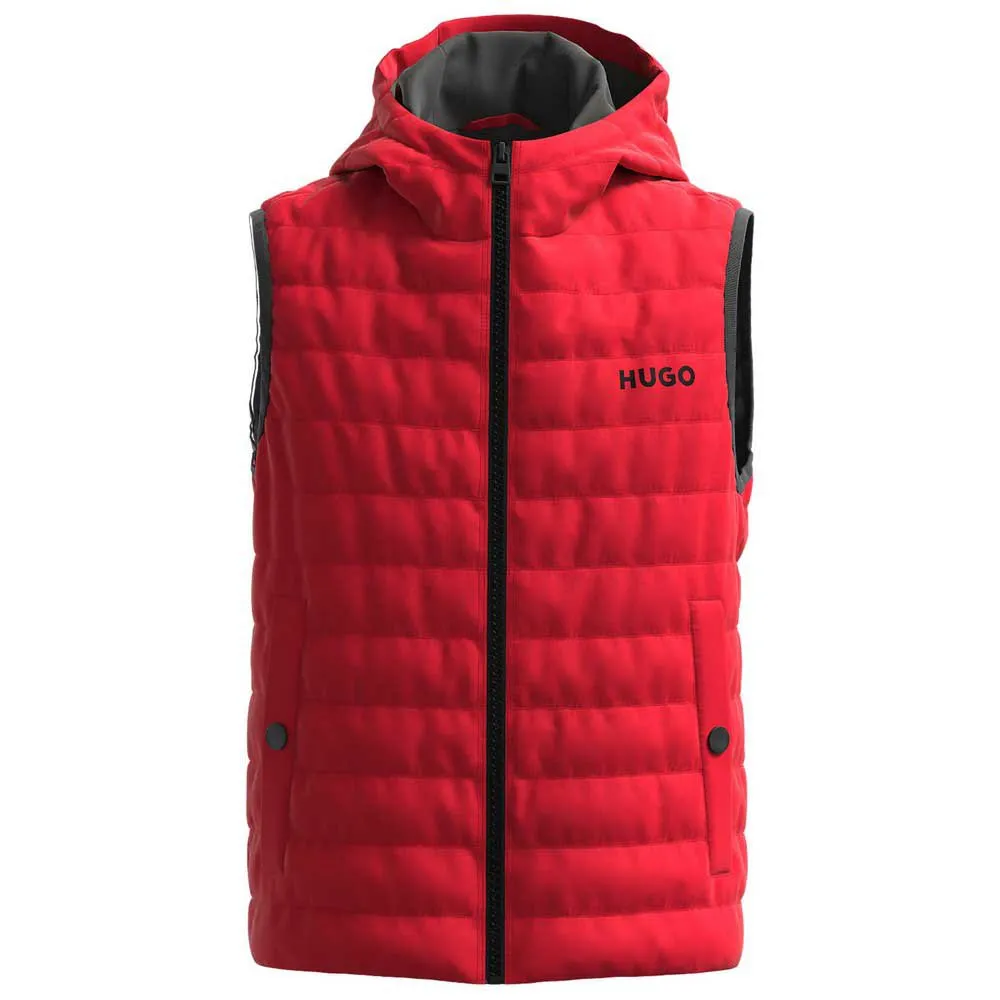 HUGO Dames Vest RED Label Top, Medium Grey33, XXL