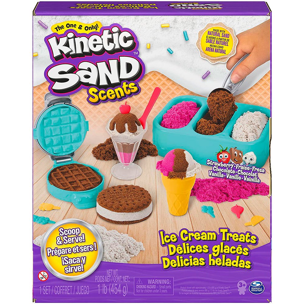 Spin master アイスクリームとキャンディー 粘土の砂 Kinetic Sand マルチカラー| Kidinn