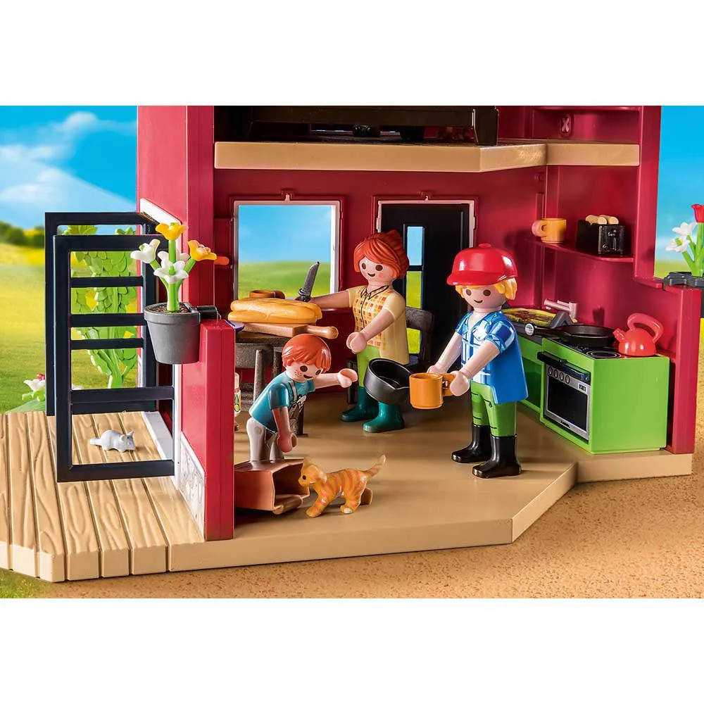 Fourche Rouge Playmobil - Occasion, Pièce Détachée Ou Accessoire