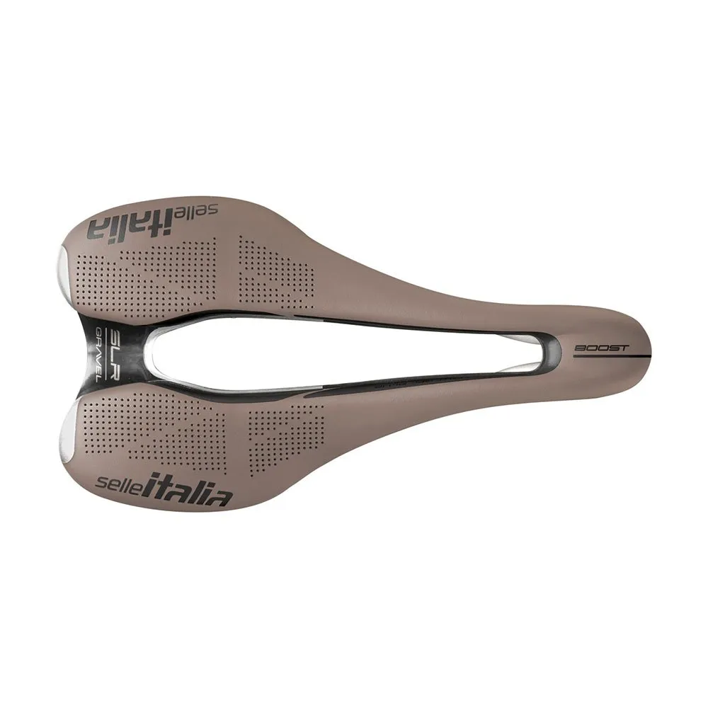 Selle italia SLR Boost Gravel Superflow TI 316 サドル, 茶 | Bikeinn