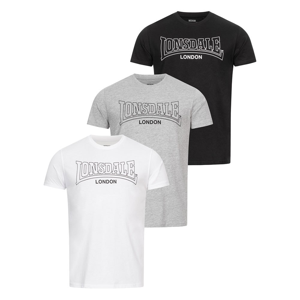 Lonsdale Beanley short sleeve T-shirt 3 units