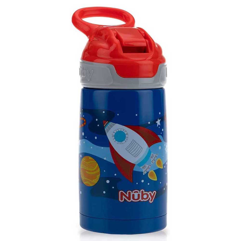 Nuby Stainless Steel Robo Cup 18m+ Blue