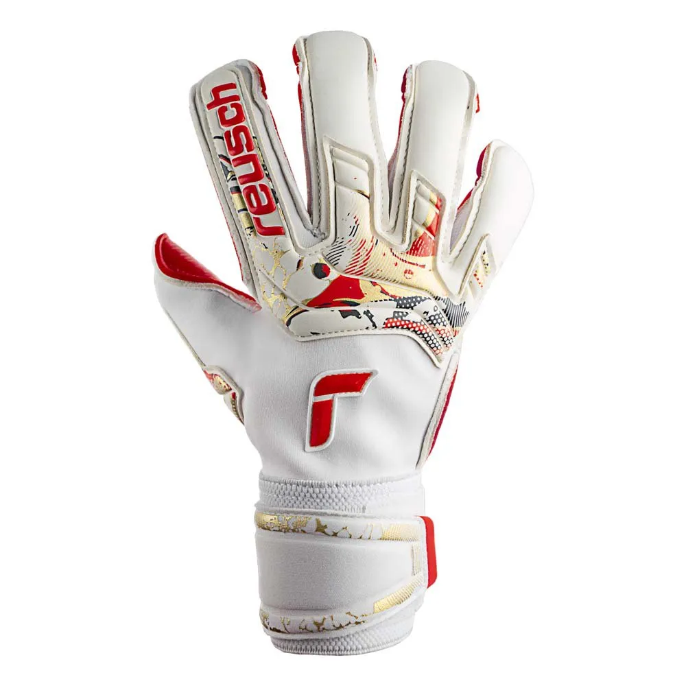 Reusch Attrakt Gold X GluePrint OrthoTec Goalkeeper Gloves Goalinn