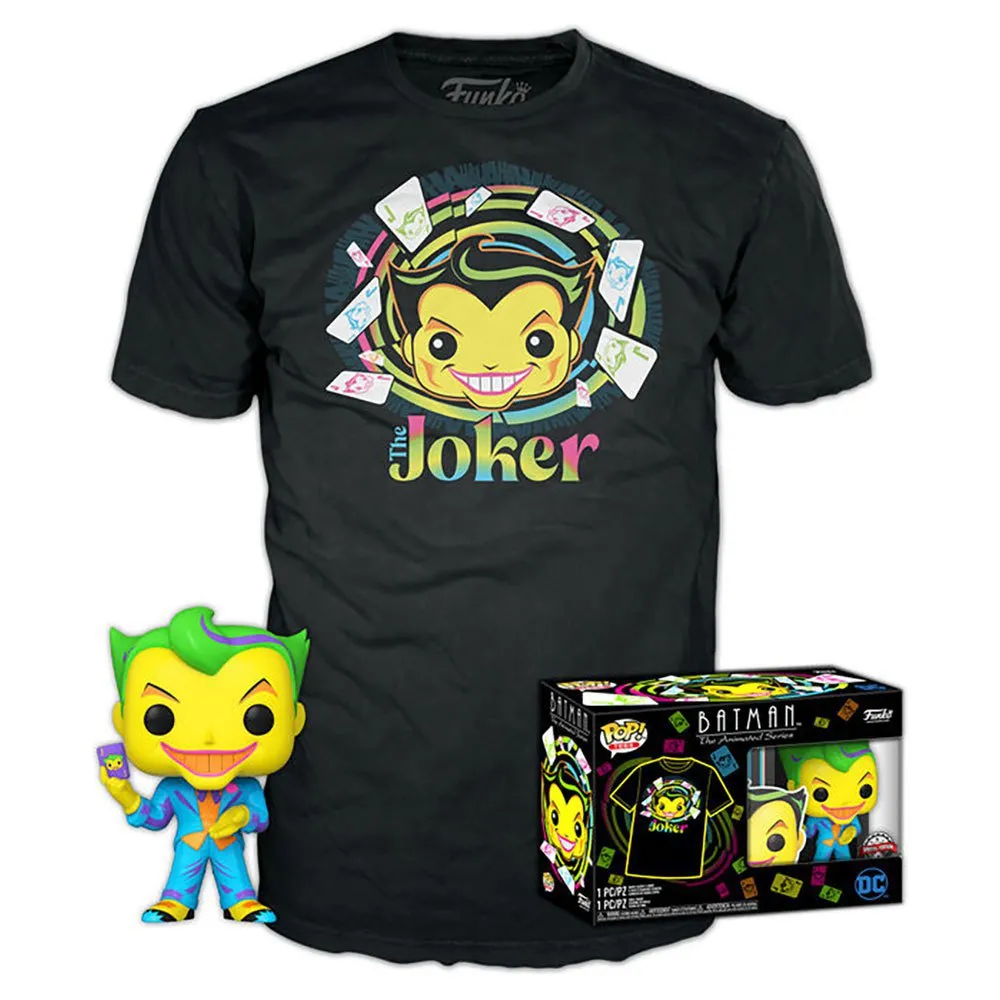 Funko DCコミックス バットマン 及びTシャツとジョーカー限定 