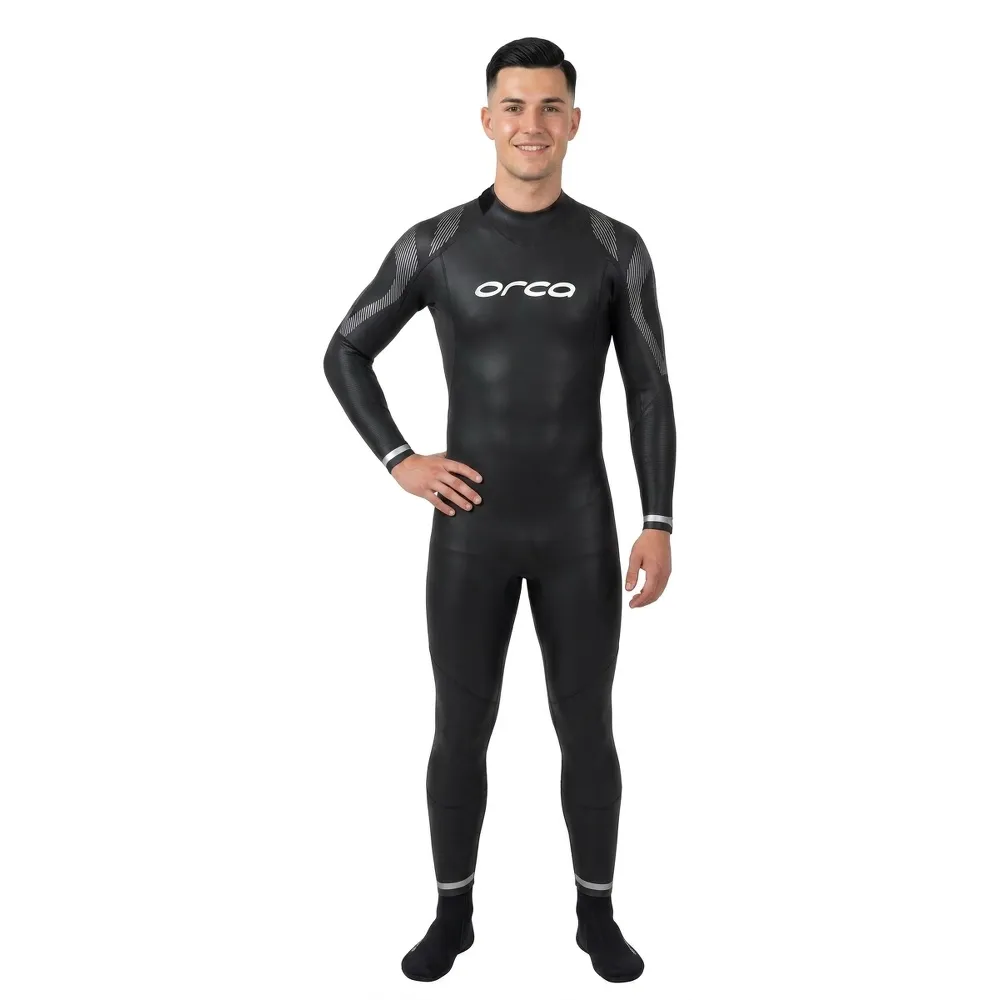 Orca Combinaison Manches Longues Homme – Néoprène 1,3 Mm, Couche Base Ou Extérieure, Protection Froid & Soleil