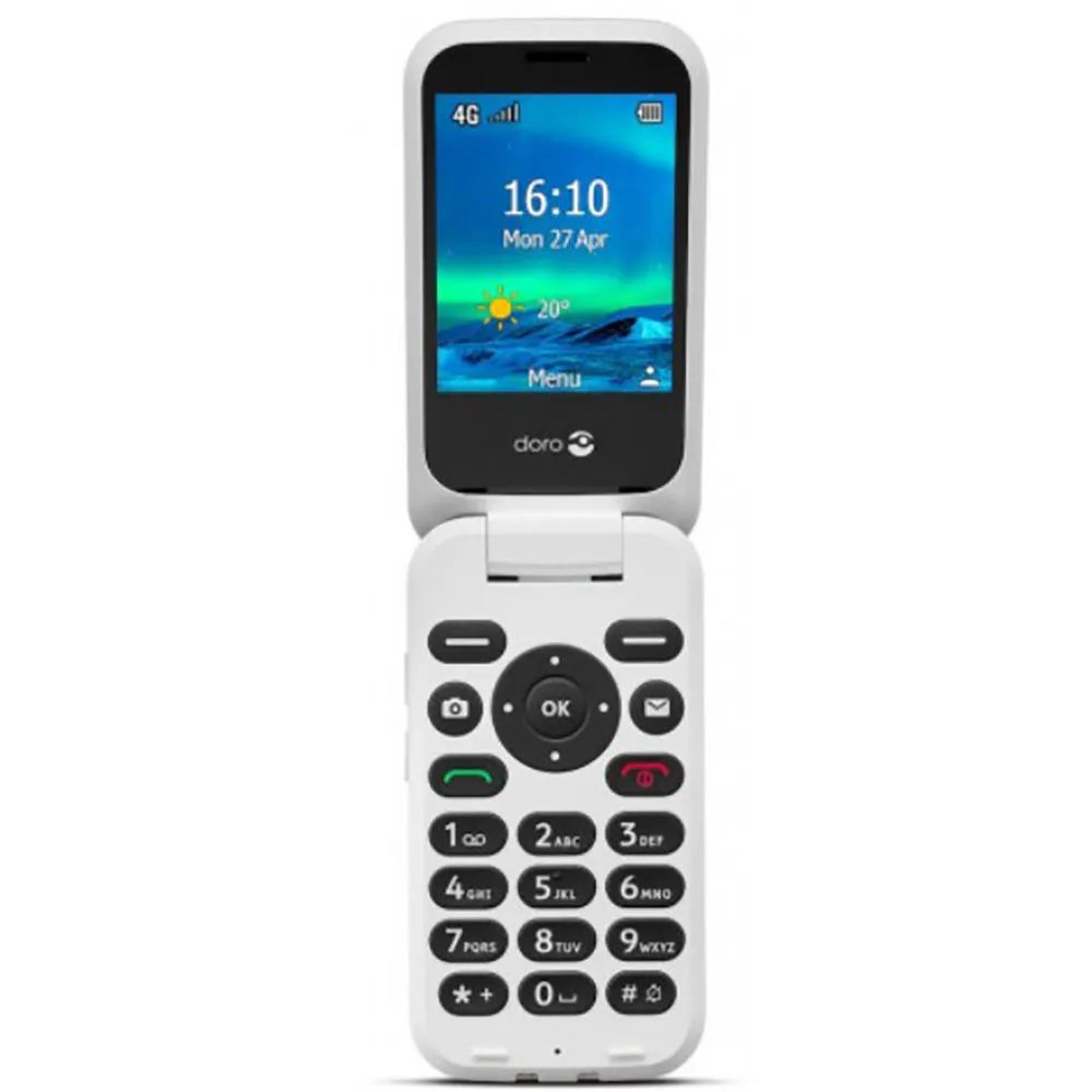 Doro 6820 2.8´ Mobile Phone Silver | Techinn