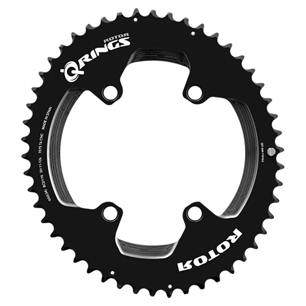 Rotor Q-Rings 4B 110 BCD Outer チェーンホイール, 銀 | Bikeinn