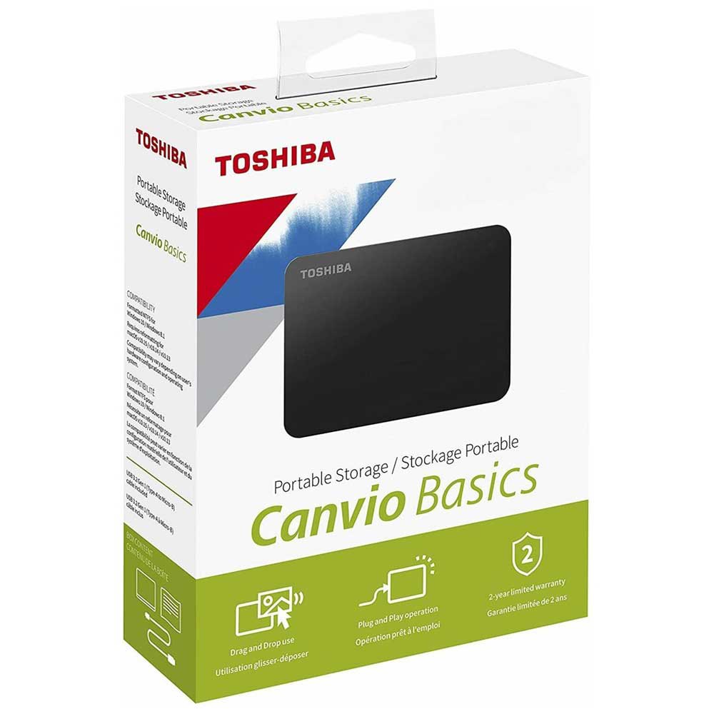 Toshiba Canvio Basics 2TB Externe HDD-Festplatte