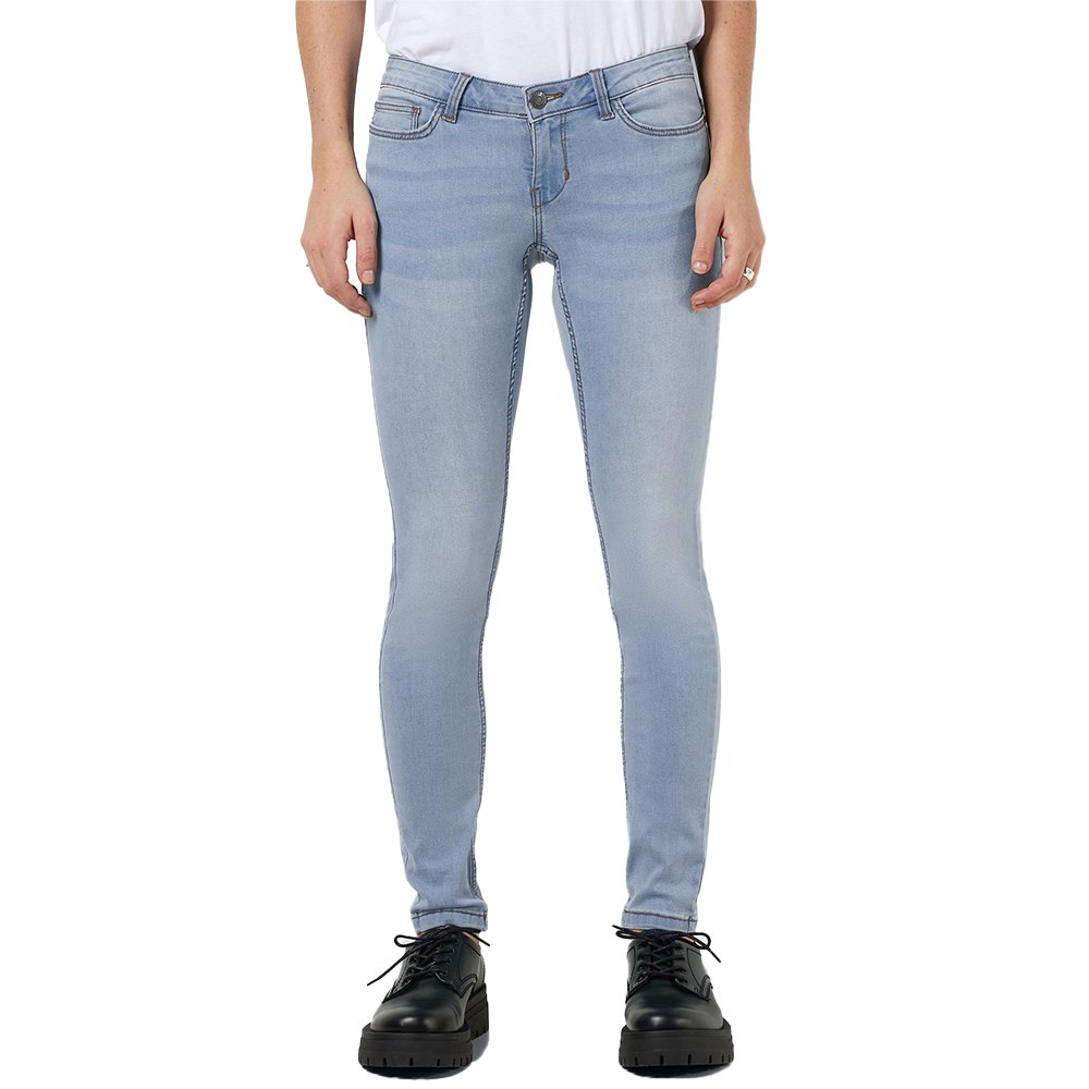 Noisy may Allie Skinny Fit VI059LB Jeans Mit Niedriger Taille Blau|