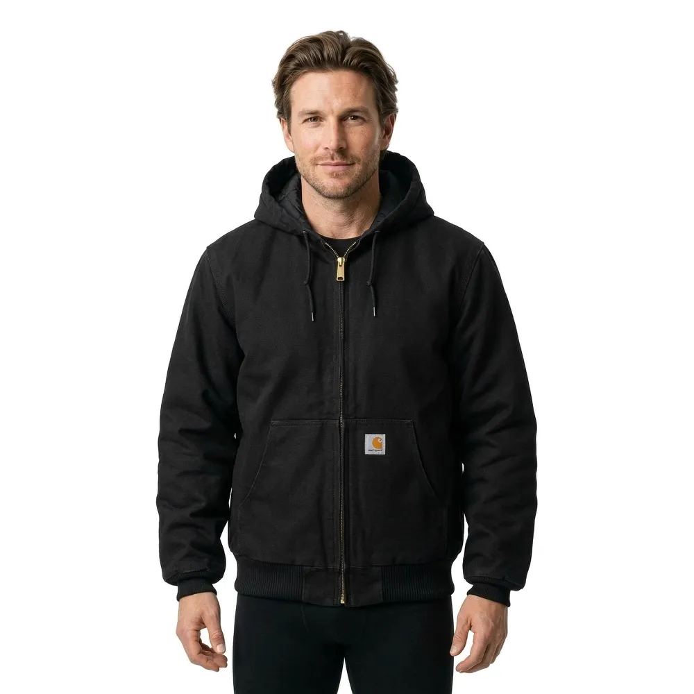 Carhartt Duck Active jacket Black | Dressinn