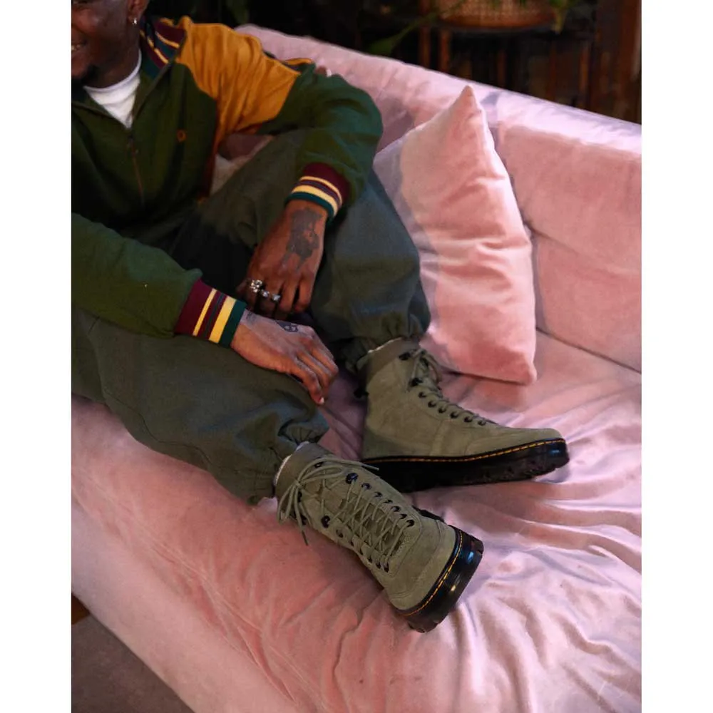 Dr martens Combs Tech ブーツ 緑 | Dressinn ブーツとブーティ