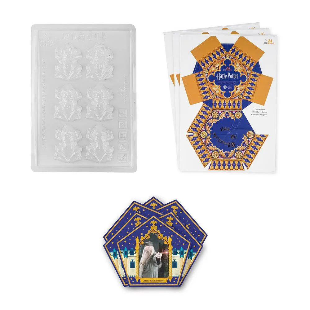 Cinereplicas Harry Potter Chocolate Frog Mold New Edition Golden Techinn