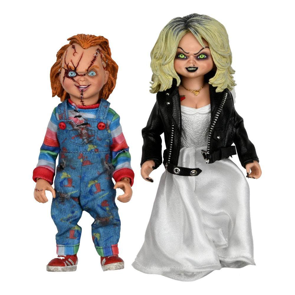 Neca チャッキーの花嫁 服を着たアクションフィギュア 2Pack Chucky  Tiffany 14 Cm Chucky  Tiffany  14 Cm フィギュア マルチカラー| Techinn