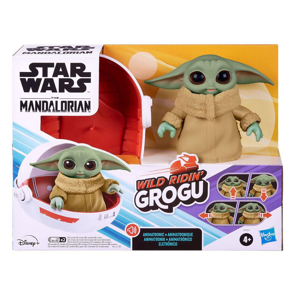 Hasbro Star Wars The Mandalorian Interactieve Figuur Wild Ridin´ Grogu-figuur