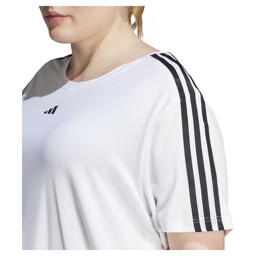 adidas Aeroready Essentials 3 Stripes Plus Size kurzarm-T-shirt