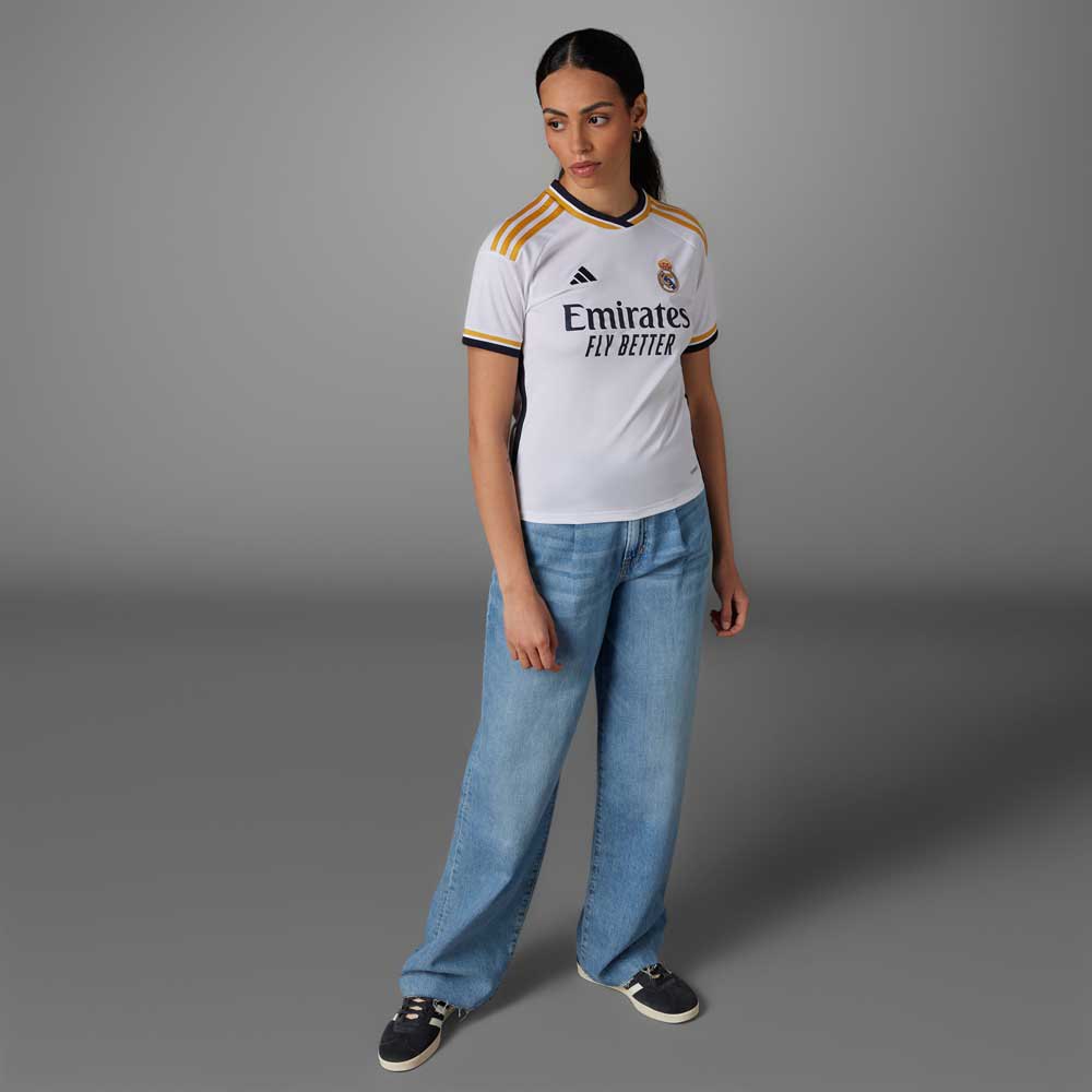 adidas Real Madrid 23/24 Woman Short Sleeve T-Shirt Home