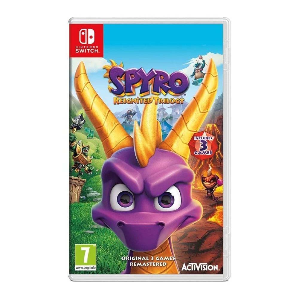Nintendo Switch Spil Spyro Trilogy Flerfarvet Techinn Nintendo